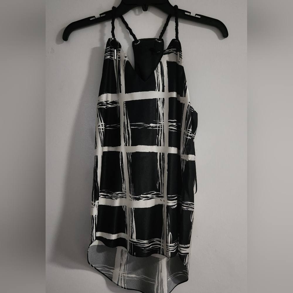 L.A.M.B Gwen Stefani Top Size XS Black /White